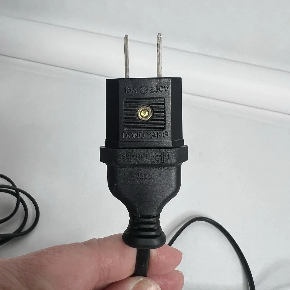 Sony Photosmart 245 Compact Photo‎ Printer Power Cord w/ Adapter (used Overseas)